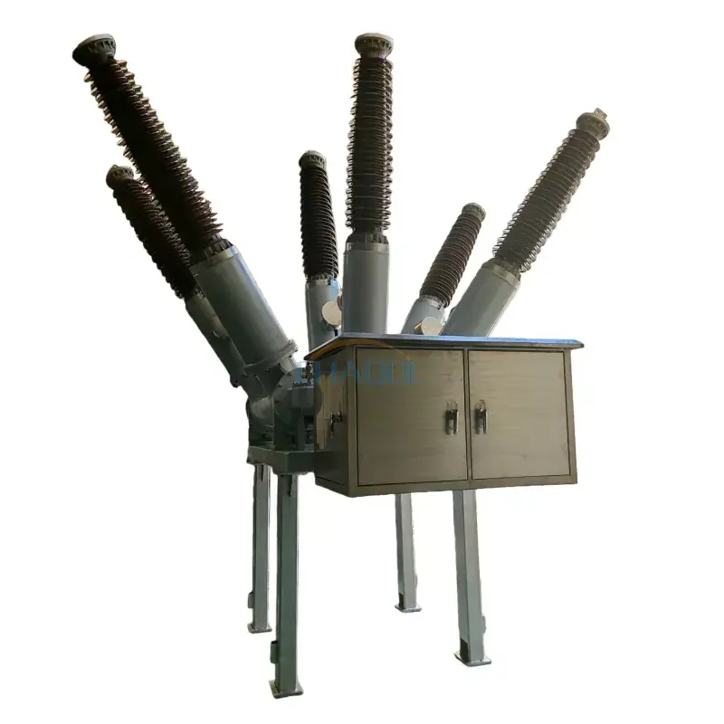 قواطع دوائر SF6 من نوع الخزان 66 كيلو فولت